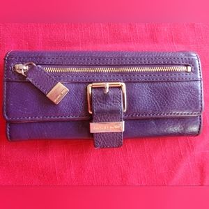 Michael Kors purple wallet